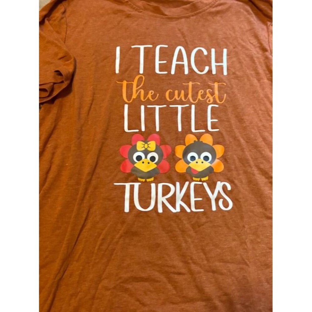 I Teach the Cutest Turkeys Thanksgiving T-Shirt